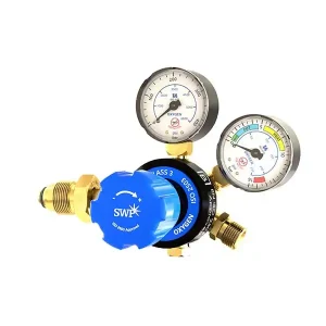 SWP Superflow Single Stage 2g Oxygen - Side Entry Pressure Regulator
