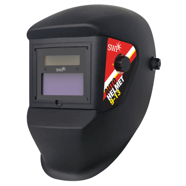 SWP Variable Shade Auto-Darkening Black Welding Helmet