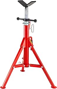 Pipe stand- HI-Jack folding type with Vee head 7706